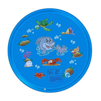 NC 100/170/180 cm Outdoor Lawn Beach Sea Animals Inflatable Water Spray, Children's Sprinkler, Play Mat, Water Games, Beach Mat Toys