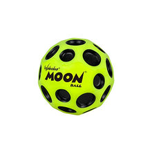Load image into Gallery viewer, Waboba Moon Ball - Super High Bouncing Ball - Neon Coloured Indoor and Outdoor Ball Ages - Make Pop Sounds - Easy to Grip , Yellow - (65 mm)
