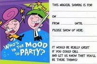 The Fairly Odd Parents Invitations and Thank You Cards