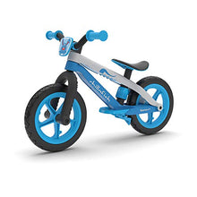 Load image into Gallery viewer, Chillafish Bmxie Lightweight Balance Bike with Integrated Footrest and Footbrake for Kids Ages 2 to 5 Years, 12-inch Airless Rubberskin Tires, Adjustable Seat Without Tools, Blue
