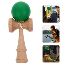 Load image into Gallery viewer, NUOBESTY Wooden Kendama Toy with String Luminous Kendama Ball Trick Toy Educational Classic Toy for Kids Adults Birthday Party Gifts Green
