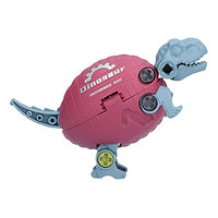 Assembly Dinosaur, Dinosaur Egg Toy Take Apart Dinosaur Toys ABS for Baby for Children for Boys(JJ878 Dinosaur Egg (Purple))
