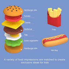 Load image into Gallery viewer, Puxida Dough Play Kids Set Birthday Cake ,Modeling Compound,Birthday Festival Weekend Party Gift,Multicolor, Cake with Candle Hamburger 10+ Mold Pretend Play Set Ages 3 and up(Pink)
