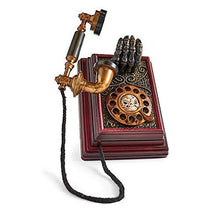 Load image into Gallery viewer, Animated Spooky Telephone (Colors Vary, 4.5 in x 7.75 in x 8 in H) Halloween Haunted Phone
