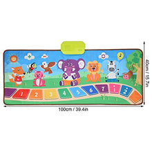 Load image into Gallery viewer, Junlucki Baby Musical Mats, Music Play Carpet with 9 Piano Function Keys Cartoon Animal Pattern Piano Mat Musical Mats Kids Piano Keyboard Floor Carpet Toy Early Education for Kids 18 Months Old +
