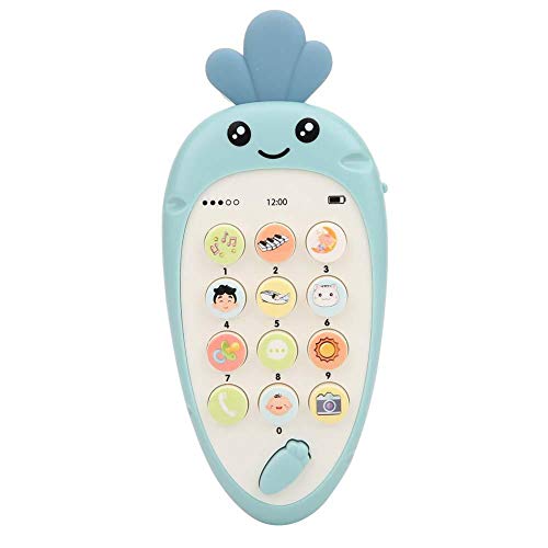 Multifunctional Baby Music Toy, Cartoon Kid Mobile Phone Electronic Phone Toy Music Educational Learning Toys