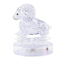 Coolplay 3 D Crystal Puzzle With Light Up Base For Adult, Constellation Series Of Aries