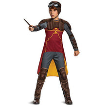 Load image into Gallery viewer, Disguise Ron Weasley Quidditch Costume for Kids, Deluxe Harry Potter Boys Outfit, Children Size Large (10-12) Red (107619G)
