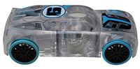 Marble Racers Award Winning Light Up 1:43 Scale Race Car with Quick Shot Pull-Back Motor with Blue Wheels