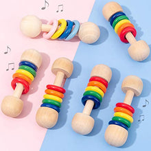 Load image into Gallery viewer, BARMI Baby Rattle Toys Creative Attactive Joyful Wooden Baby Rattle Toys for Kids,Perfect Child Intellectual Toy Gift Set A
