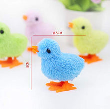 Load image into Gallery viewer, 12 Pack Spring Wind Up Chicken, Fluffy Jumping Walking Chicks Novelty Toys for Kids Party Favors, Easter Egg
