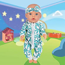 Load image into Gallery viewer, ZITA ELEMENT 10 Sets 14-16 Inch Baby Doll Clothes Outfits with Swimsuits Jumpsuits Fits 15 Inch Baby Doll, 18 Inch Girl Doll Clothes and Accessories

