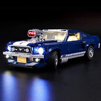 T-Club Light Kit Set for Lego 10265 Creator Expert Ford Mustang - LED Lighting Kit Compatible with Lego 10265 Building Kit (Not Include Lego Model)