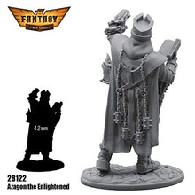 Load image into Gallery viewer, Azagon The Enlightened Figure Kit 28mm Heroic Scale Miniature Unpainted First Legion
