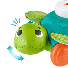 Load image into Gallery viewer, Fisher-Price Linkimals Sit-to-Crawl Sea Turtle - UK English Edition, Light-up Musical Crawling Toy for Baby
