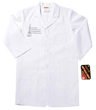 Load image into Gallery viewer, Aeromax Jr. STEM Lab Coat, White, 3/4 Length, size 8/10

