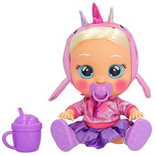 Load image into Gallery viewer, Cry Babies Kiss Me Stella - 12&quot; Baby Doll | Deluxe Blushing Cheeks Feature | Shimmery Changeable Outfit with Bonus Baby Bottle
