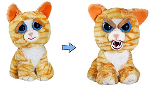 Feisty Pets Princess Pottymouth Adorable Plush Stuffed Cat that Turns Feisty with a Squeeze