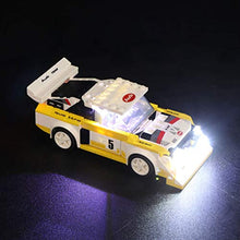 Load image into Gallery viewer, YIFAN LED Lights Kit Compatible with Lego Speed Champions 1985 S1 76897 Building Block Model (Lights Only, No Car Model Kit)

