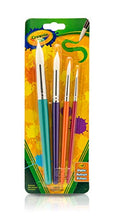 Load image into Gallery viewer, Crayola Big Paint Brushes (4 Count Round), Great for Kids
