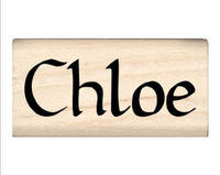 Stamps by Impression Chloe Name Rubber Stamp