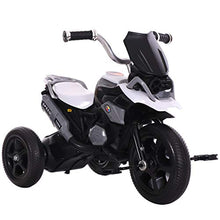 Load image into Gallery viewer, Children&#39;s Motorcycle Tricycle Baby Bicycle Child Pedal Toy Car Male and Female Baby Stroller Suitable for 2-6 Children (Color : White)
