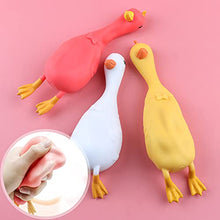 Load image into Gallery viewer, BYyushop Screaming Duck Decompression Toy,Squeeze Toy Attractive Recreational Simulated Decompression Vent Duck Toy for Gift - Orange

