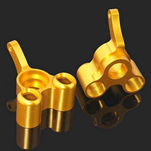 Load image into Gallery viewer, Toyoutdoorparts RC 166012(06044) Gold Alum Rear Hub Carrier(L/R) Fit HSP 1:10 Nitro Off-Road Buggy
