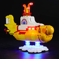 BRIKSMAX Led Lighting Kit for Yellow Submarine - Compatible with Lego 21306 Building Blocks Model- Not Include The Lego Set