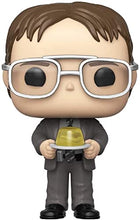 Load image into Gallery viewer, Funko The Office - Dwight Schrute with Gelatin Stapler Pop Vinyl Figure
