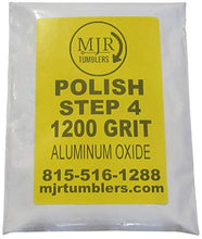 Load image into Gallery viewer, MJR Tumblers 2 LB Polish 1200 Aluminum Oxide Rock Refill Grit Abrasive Media Final Step USA
