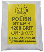 MJR Tumblers 2 LB Polish 1200 Aluminum Oxide Rock Refill Grit Abrasive Media Final Step USA