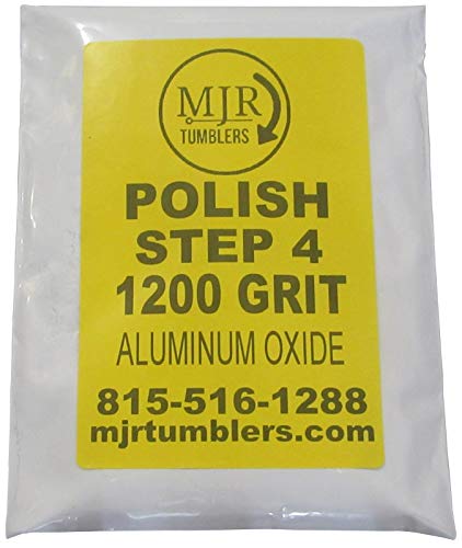 MJR Tumblers 5 LB Polish 1200 Aluminum Oxide Rock Refill Grit Abrasive Media Final Step USA