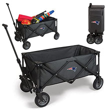 Load image into Gallery viewer, PICNIC TIME New England Patriots Adventure Wagon Folding Utility Tailgate Wagon
