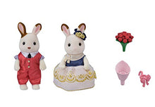 Load image into Gallery viewer, Calico Critters Town Series Cute Couple Set, Set of 2 Collectible Doll Figures with Fashion and Floral Accessories
