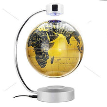 Load image into Gallery viewer, KANJJ-YU Explore The World Floating Globes 8 Inches Levitating Globes Colorful Led Light Educational Gifts Tool Home Office Desk Decoration,Gold (Color : Gold)
