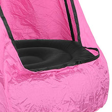 Load image into Gallery viewer, Gaeirt Swing Seat, Wide Application Breathable and Skin-Friendly Hanging Hammock Chair Convenient to Carry Convenient to Use for Children for Study Rooms(Pink)
