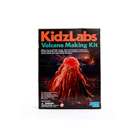 4M KidzLabs Volcano Making Kit - DIY Geology Chemistry Lab STEM Toys Gift for Kids & Teens, Boys & Girls