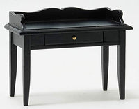Classics by Handley Dollhouse Miniature Desk, Black