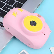 Load image into Gallery viewer, Portable Children Camera,2.0 Inch IPS Screen Toy Cartoon Fun Digital Front-Back Dual Lens Camera Taking Picture/Recording,Birthday for Kids Child Home (Pink)
