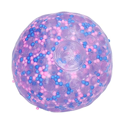 Meiyya Stress Relief Ball, Anxiety Relief Ball Ball Toy Ball Squeeze for Relieving Stress for Fun for Adults for Children(Purple, Santa Claus)