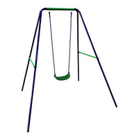 ALEKO BSW01 Child Baby Toddler Outdoor Swing Playground Accessory Blue and Green