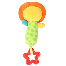 Load image into Gallery viewer, Baby Toys, Non-Toxic Cotton Blend Material Cartoon Animal Shape Skin-Friendly Soft Handhold Baby Rattle Hand Grab, for Infant Baby
