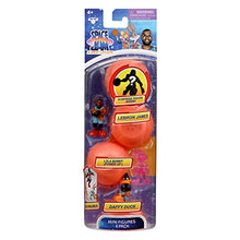 Load image into Gallery viewer, Moose Toys Space Jam: A New Legacy - 4 Pack - 2&quot; Lebron, Daffy Duck, Lola Bunny, &amp; 1 Mystery Figures - Starting Line Up, Multicolor (14573)

