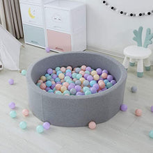 Load image into Gallery viewer, GOGOSO Ball Pit Balls 100pcs 2.15inch for Toddlers Baby - Muti-Color Plastic Balls for Ball Pit Play Tent Playhouse Pool Birthday Party Decoration
