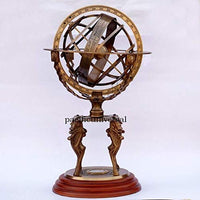 classical.gift.export Handmade Brass Sphere Big Lion Armillary Globe 18