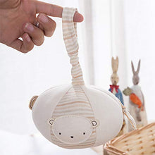 Load image into Gallery viewer, DishyKooker Children Gifts Baby Organic Cotton Animal Toy Ball Newborn Hand Catching Ball Hand Holding Bell Ball Pacify Rattle Toy As Shown
