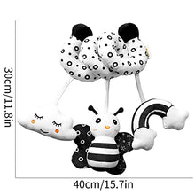 Load image into Gallery viewer, KAKIBLIN Crib Decorations Toy, Baby Crib Toy Hanging Decorations Plush Toys for Crib Bed Stroller Spiral Plush Toys Car Seat Travel Toy for Infant 0-6 Months, Bee
