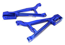 Load image into Gallery viewer, Integy RC Model Hop-ups C28684BLUE Billet Machined Front Lower Suspension Arms for Traxxas 1/10 E-Revo 2.0
