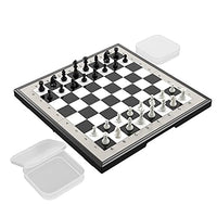 LINGOSHUN Board Games Sets,Traditional Strategy Game,Portable Chess Set Magnetic Folding Garden Travel Gifts for Kids and Adults/A / 2222cm